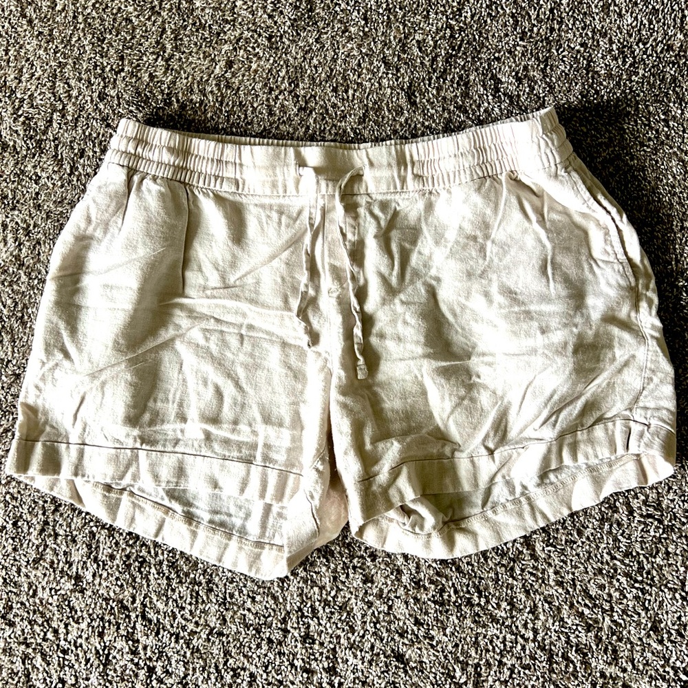 Old Navy Size 12 Linen Shorts